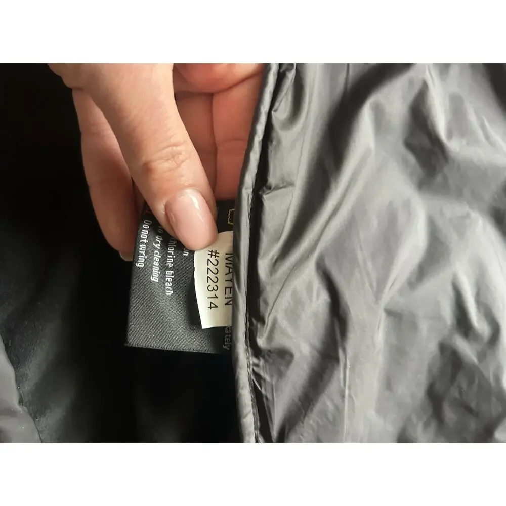 Swix Mayen Insulated Ski Vest Women’s S Blue Black Hooded Winter Gorpcore Long - Picture 8 of 14